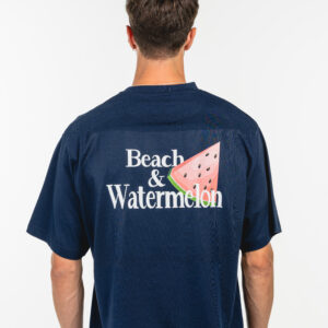 Back Watermelon Navy Tee Optional