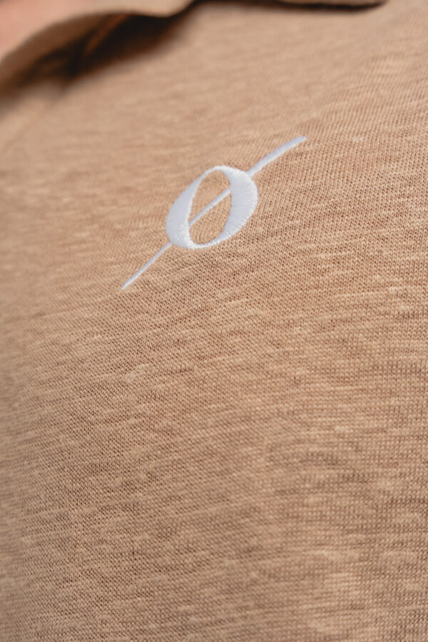 Optional Linen Polo Logo